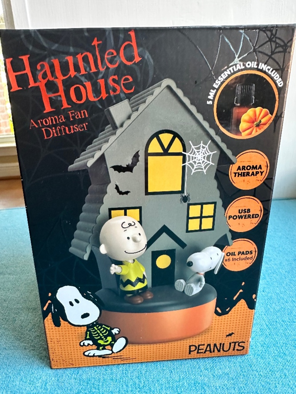 Peanuts Haunted House AromaDiffuser-NWT~!!!!!